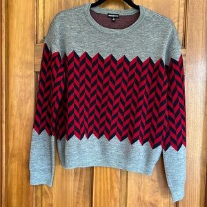 Minnie Rose Chevron Sweater